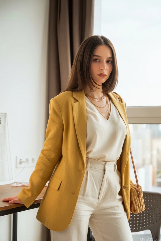 Demo undress AI transformation 1: realistic nude result using AI clothes remover